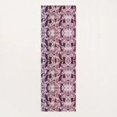  roze zijderupsen Breathe Deep Feminine Yogamat (Achterkant)