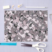 Roze zilver en zwarte schoonheidsspill Glam Gloss Tissuepapier (Craft)