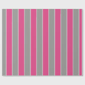 Roze & Zilver Inpakpapier (Vlak)