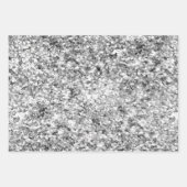 Roze & Zilveren Glitter Sparkle Inpakpapier Vel (Voorkant 3)