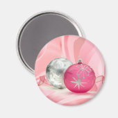 ROZE & ZILVEREN ORNAMENTEN van SHARON SHARPE Magneet (Voorkant / Achterkant)