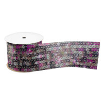 Roze zilveren pailletten glitter sparkle patroon