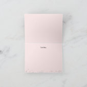 Roze Zilveren Strooibaby Shower Bedankt (Binnen)