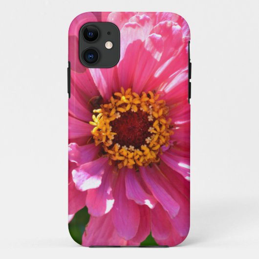Roze Zinnia Case-Mate iPhone Case (Achterkant)