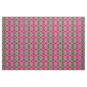 Roze Zinnia Flower Natuur Pattern Stof (Yard (91,4 cm))