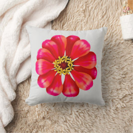 Roze Zinnia Kussen