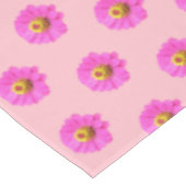 Roze Zinnia-ventilator naadloos patroon op tablet Tafelkleed (Gekanteld)
