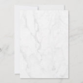 Roze zoete 16 Zestiende verjaardag Partij Kaart (Achterkant)