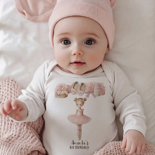 Roze Zoete Ballerina Romper