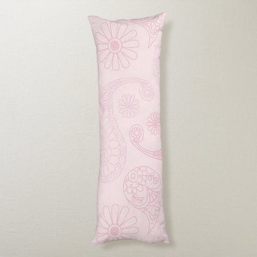 Roze zoetheid Body Pillow Lichaamskussen (Achterkant (Verticaal))