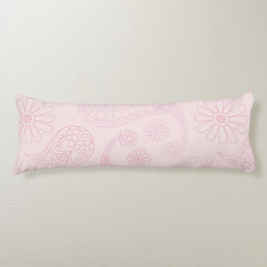 Roze zoetheid Body Pillow Lichaamskussen (Voorkant)