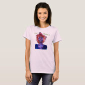 roze Zombie T-shirt (Voorkant volledig)