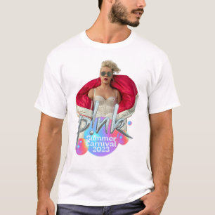 Roze Zomer Carnaval Tour 2023 T-shirt