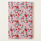 Roze Zomer Fruit Bessen Bruidsmeisje Persoonlijk Planner (Achterkant)