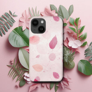 Roze Zomer Mulberry Papier-Mâché Mooi iPhone 15 Case