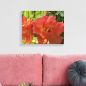 Roze Zomer Rozen Flower Photo Single Print (Insitu (Woonkamer))
