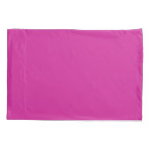 Roze Zomer Waterverf Bright Flamingo Kussensloop (Achterkant)