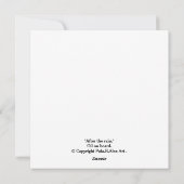 roze zomerbloemen Fine Art Birthday Feestdagenkaart (Achterkant)