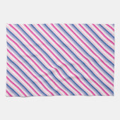 Roze zomerhanddoek theedoek (Horizontaal)