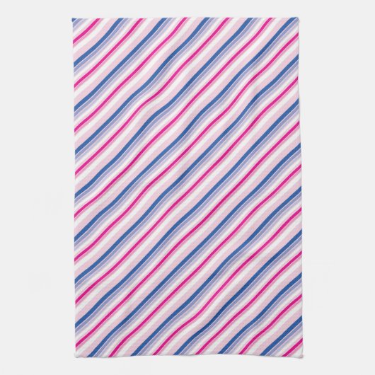 Roze zomerhanddoek theedoek (Verticaal)