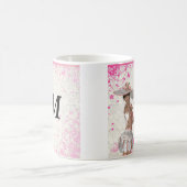 Roze zomermeisje koffiemok (Center)