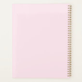 Roze zomerplanner voor zomervakantie planner (Achterkant)