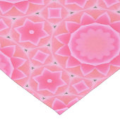 Roze zon en sterren baby meisje mozaïek patroon medium tafelloper (Hoek)