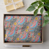  roze, zon & regenboog tissue papier (Geschenk)