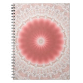 Roze Zon Schrijfblok Notitieboek (Voorkant)