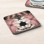 Roze zonder onderkant drankjes onderzetter (Linkerzijde)