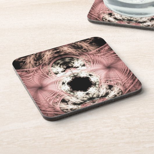 Roze zonder onderkant drankjes onderzetter (Linkerzijde)