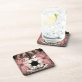 Roze zonder onderkant drankjes onderzetter (Rechterzijde)