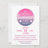 roze zonnebank kaart (Voorkant)