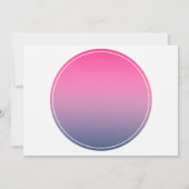 roze zonnebank kaart (Achterkant)