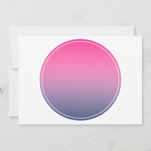 roze zonnebank kaart (Achterkant)