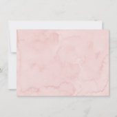 Roze Zonnebloem Bijen Verjaardag Dank u kaart (Achterkant)