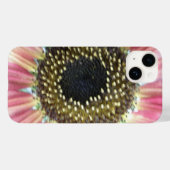 roze zonnebloem Case-Mate iPhone case (Achterkant (horizontaal))