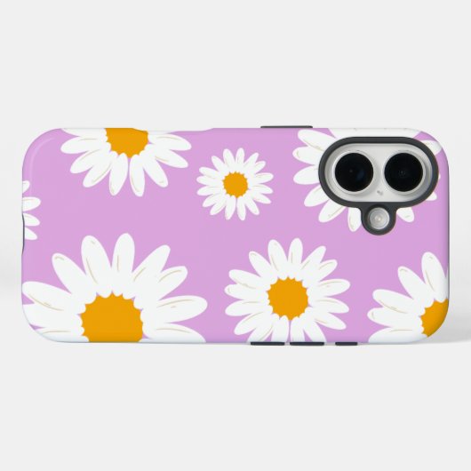 ROZE ZONNEBLOEM ESTHETISCHE TELEFOON CASE (Achterkant (horizontaal))