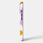 ROZE ZONNEBLOEM ESTHETISCHE TELEFOON CASE (Achterkant / Links)