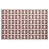 - roze zonnebloem - gepatterde weefsels stof (Yard (91,4 cm))