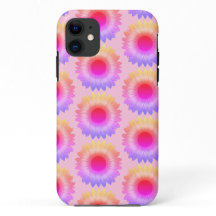 Roze Zonnebloem iPhone / iPad case