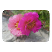 Roze zonnebloemen badmat (Voorkant)