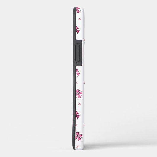 Roze zonnebloemen Case-Mate iPhone case (Achterkant / Rechts)