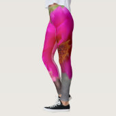 Roze zonnebloemen leggings (Links)