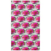 Roze zonnebloemen tafelkleed (Voorkant)