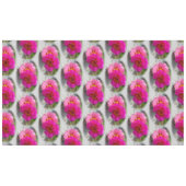 Roze zonnebloemen tafelkleed (Voorkant (Horizontaal))