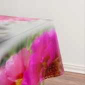 Roze zonnebloemen tafelkleed (Voorbeeld)