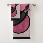 Roze zonnebrand bad handdoek (Insitu)