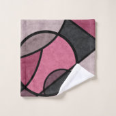 Roze zonnebrand bad handdoek (Wasdoekje)