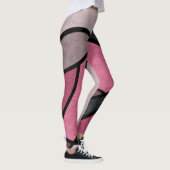 Roze zonnebrand leggings (Rechts)